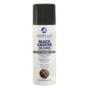 ISOPLUS BLACK CASTOR OIL SHEEN