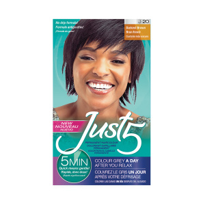 JUST 5 COLOR [DARKEST BROWN] (J20) (1APP) (12/CS)