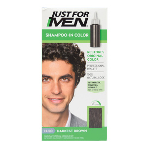 JUST FOR MEN HAIR COLOR [DARKEST BROWN] [H105](12/CS)