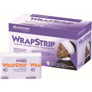 SANEK WRAPSTRIP WHITE 40STRIPS/9PK/BX