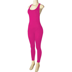 UNITARD JUMPSUIT [H.PINK] (120PC/CS)