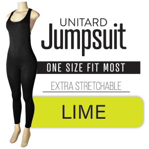 UNITARD JUMPSUIT [LIME] (120PC/CS)