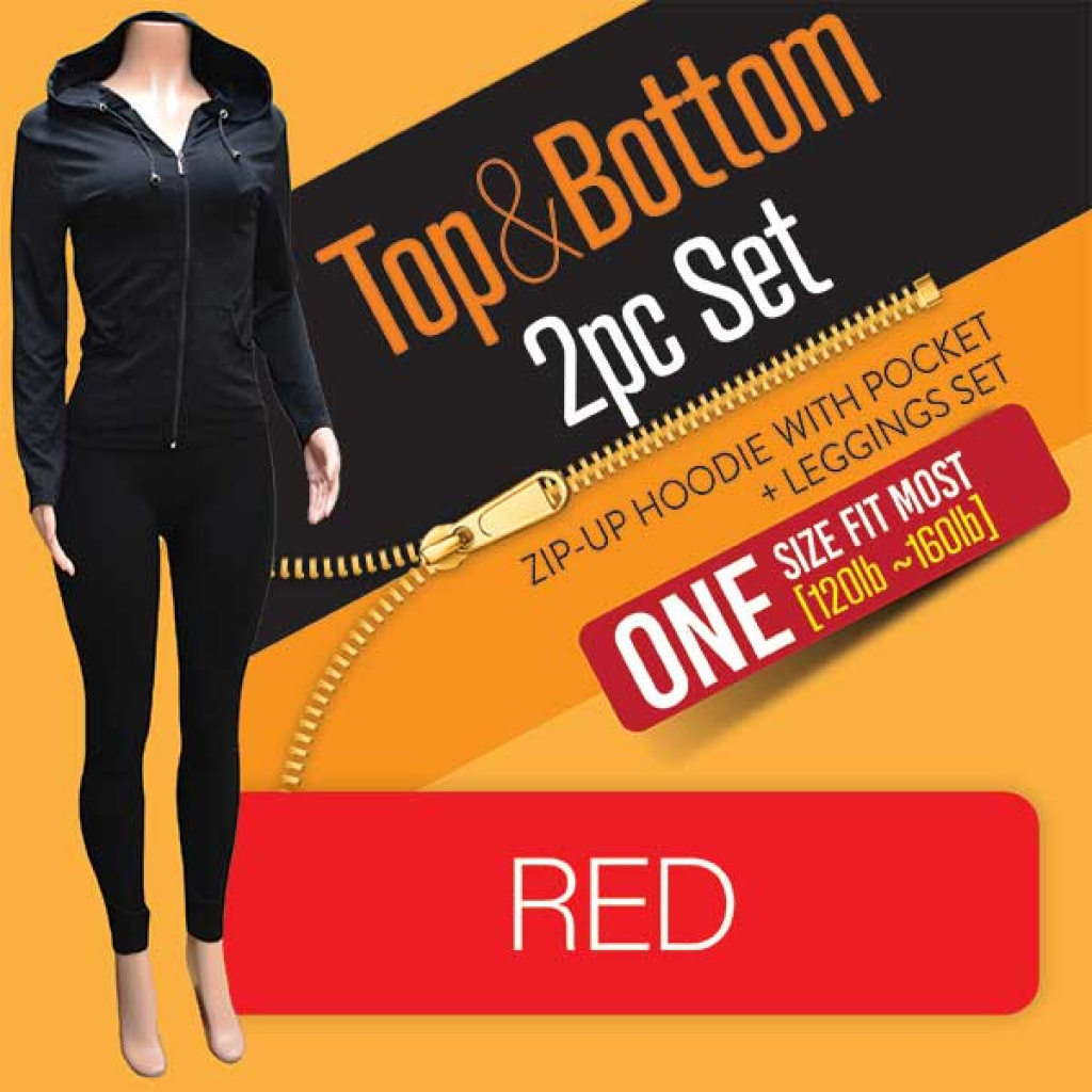 TOP&BOTTOM SET RED (60/CS)