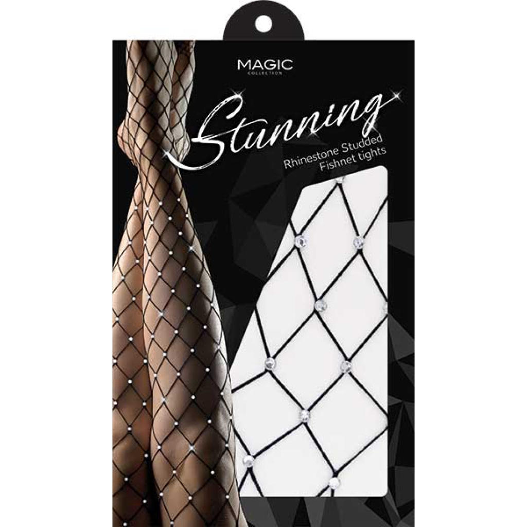 STUNNING RHINESTONE FISHNET TIGHTS WIDE (600PC/CS)