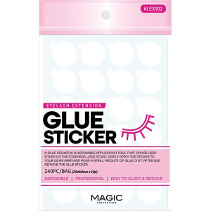 LASH EYE GLUE STICKER (240PC/EA/60DZ/CS)