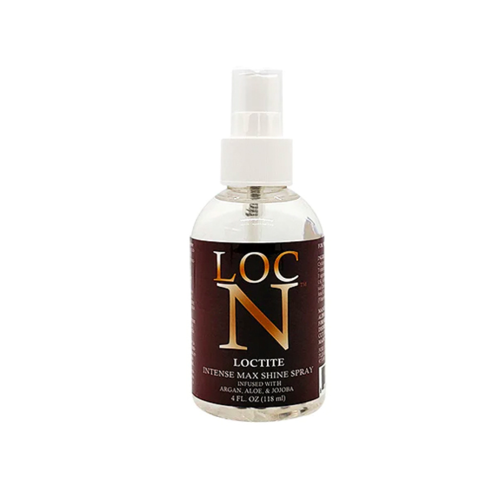 LOC N LOCTITE MAX SHINE SPRAY (4OZ) (12/CS)