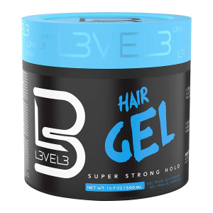 LEVEL 3 HAIR GEL 500ML (12/CS)[SUPER]
