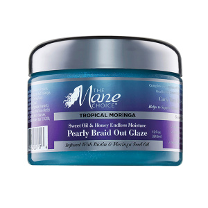 MANE CHOICE TROPICAL MORINGA PEARLY BRAID OUT GLAZE (12OZ) (6/CS)