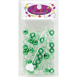 METALLIC BEAD **GREEN** (12DZ/CS)