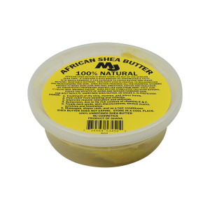 MJ 100% SHEA BUTTER YELLOW 5OZ (24/CS) [CHUNKY]