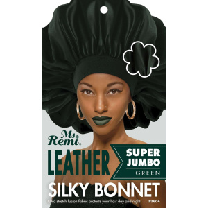 Ms. Remi Leather Silky Bonnet Super Jumbo, 1 Count, Assorted Colors