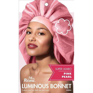 Ms. Remi Luminous Bonnet Super Jumbo, 1 Count, Pink