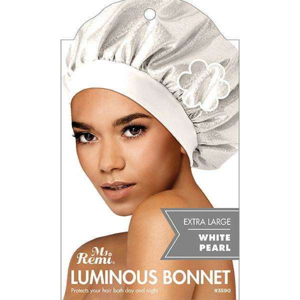 Ms. Remi Luminous Bonnet X-Large, 1 Count, White