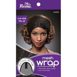 Ms. Remi Mesh Wrap, 1 Count, Black
