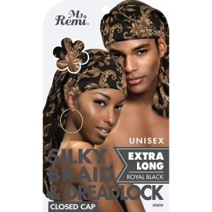 Ms. Remi Silky Braid and Dreadlocks Closed Cap, 1 Count, Assorted Patterns