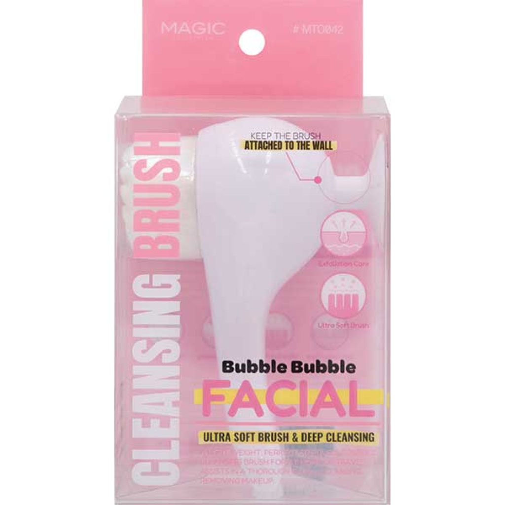 BUBBLE BUBBLE CLEANSINS BRUSH(6/PK)