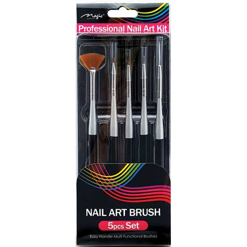 PROFESSIONAL NAIL ART BRUSH 5PC SET(120/PK/CS)