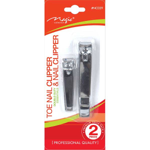 NAIL CLIPPER & TOE NAIL CLIPPER (12/288/CS)