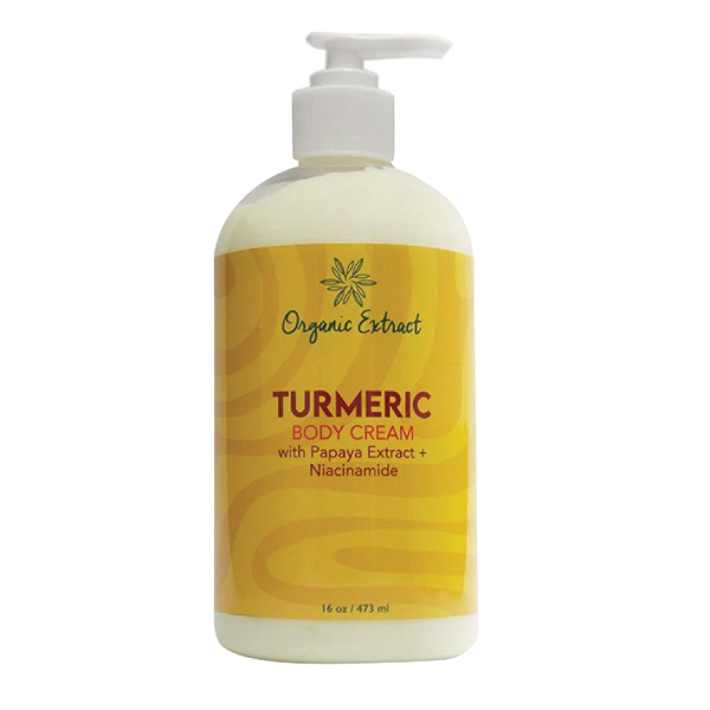 ORGANIC EXTRACT TURMERIC BODY CREAM 354ML