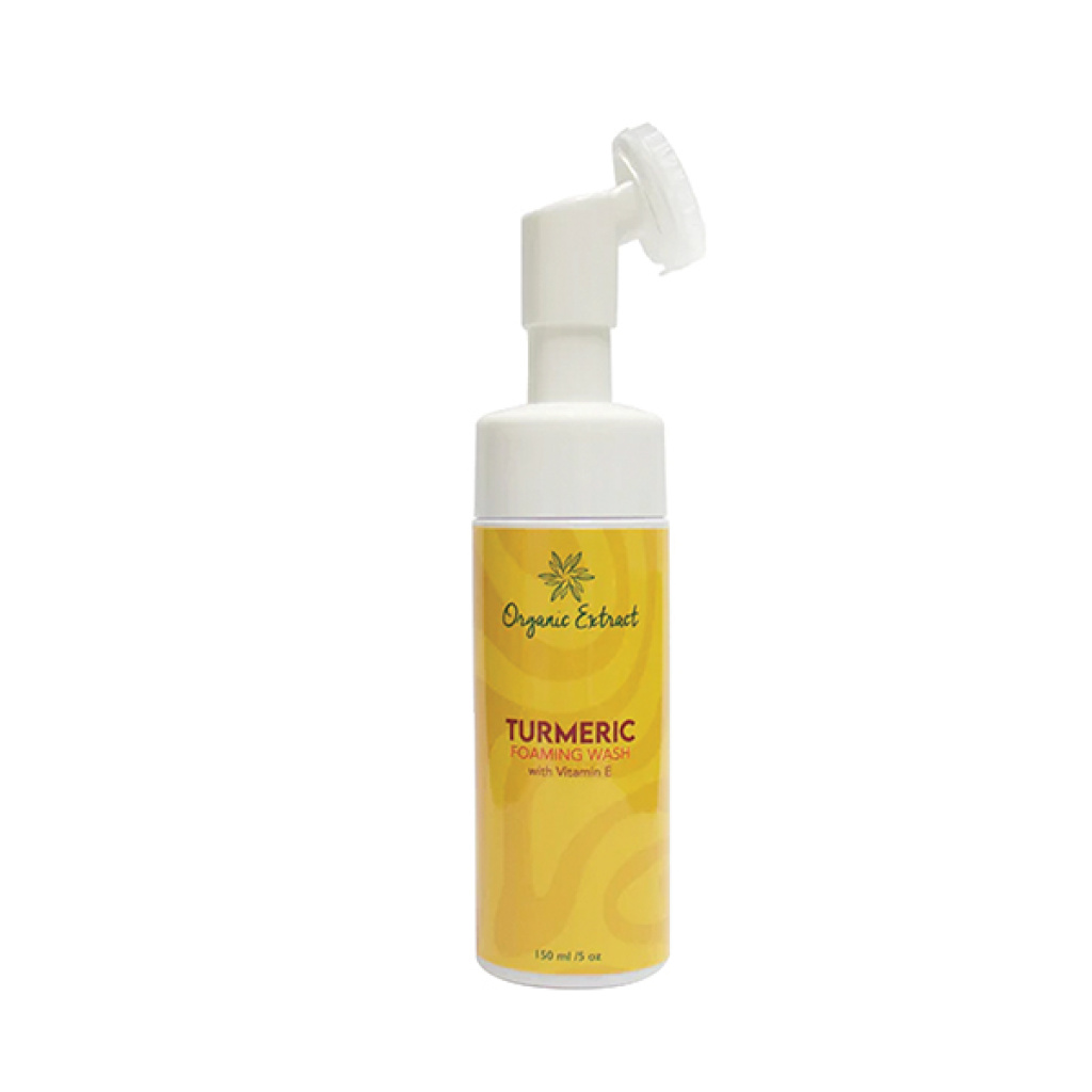 ORGANIC EXTRACT TURMERIC FOAMING WASH 150ML