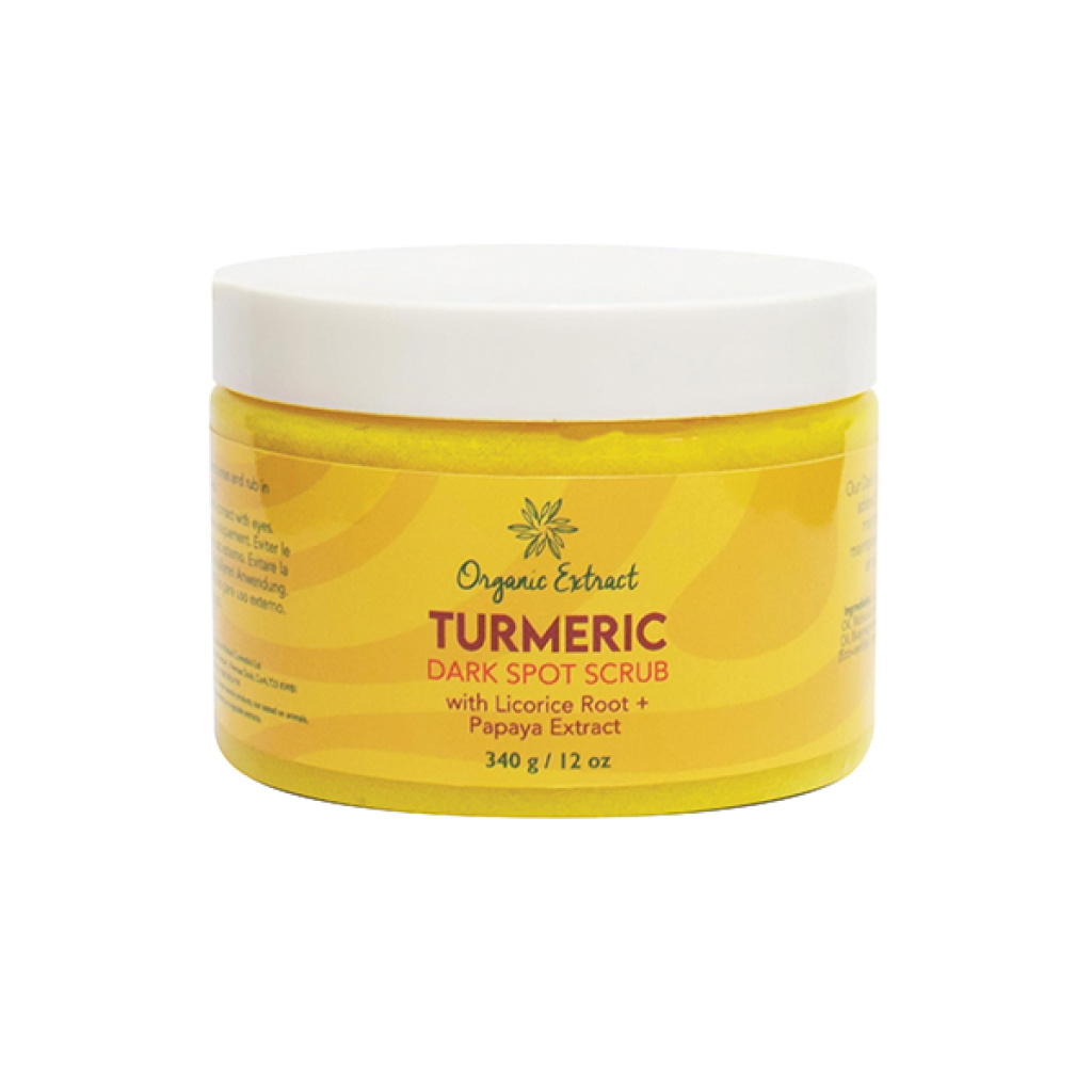 ORGANIC EXTRACT TURMERIC DARK SPOT SCRUB [JAR] 354ML