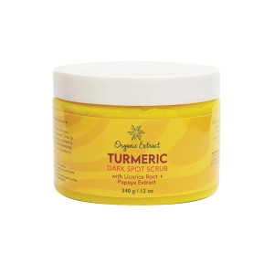 ORGANIC EXTRACT TURMERIC DARK SPOT SCRUB [JAR] 354ML