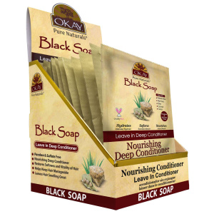 OKAY LV/IN 12PK BLACK SOAP