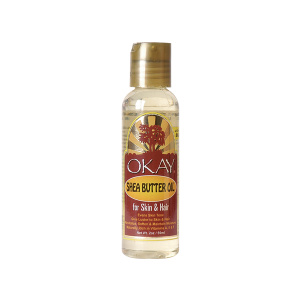 OKAY SKIN/HAIR OIL SHEA BUTTER 12/DP