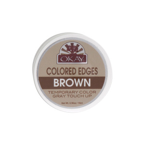 OKAY EDGES COLOR BRN 12/DP