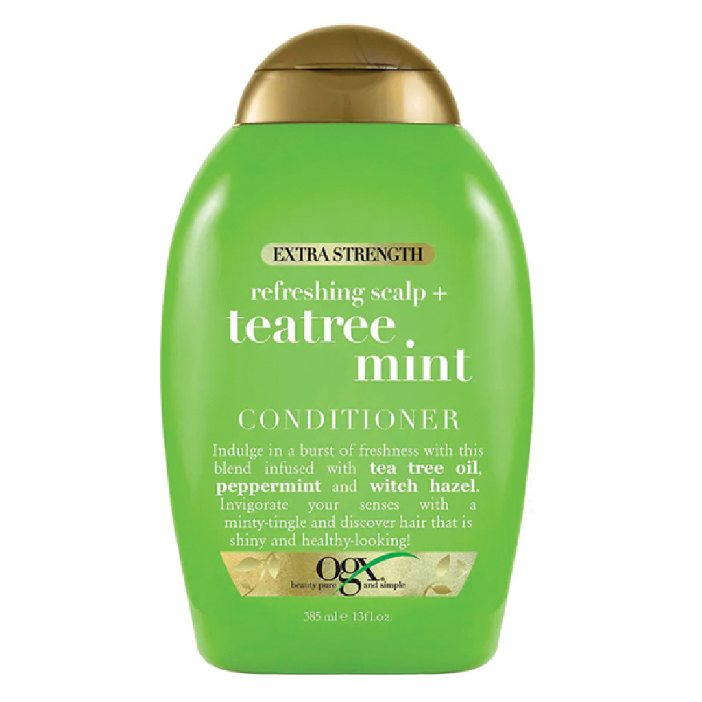 OGX TEA TREE MINT EXTRA CONDITIONER (13OZ) (4/CS)