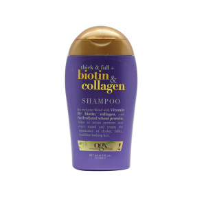OGX BIOTIN & COLLAGEN SHAMPOO (3OZ) (24/CS)