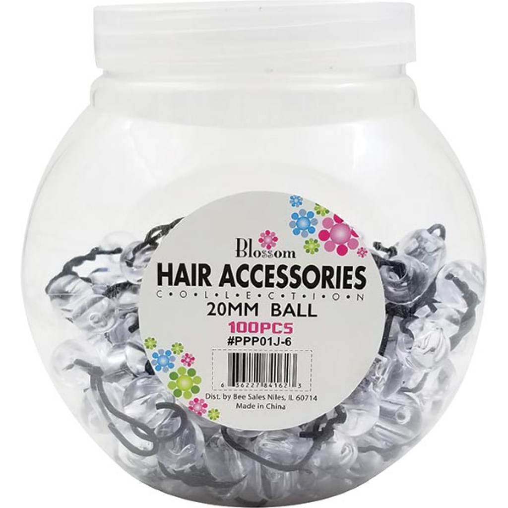 BALL 20 MM CRYSTAL *JAR*(100PC/JAR/12/CS)