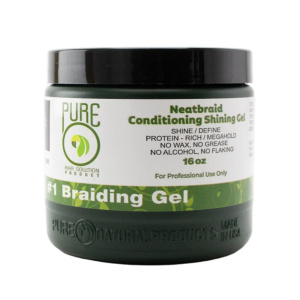 PURE O NEATBRAID CONDITIONING GEL 16OZ (12/CS)