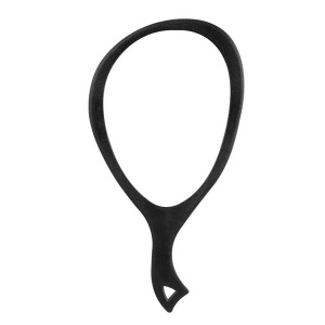 HAND MIRROR (XXL)BLACK 10X19"(2DZ/CS)