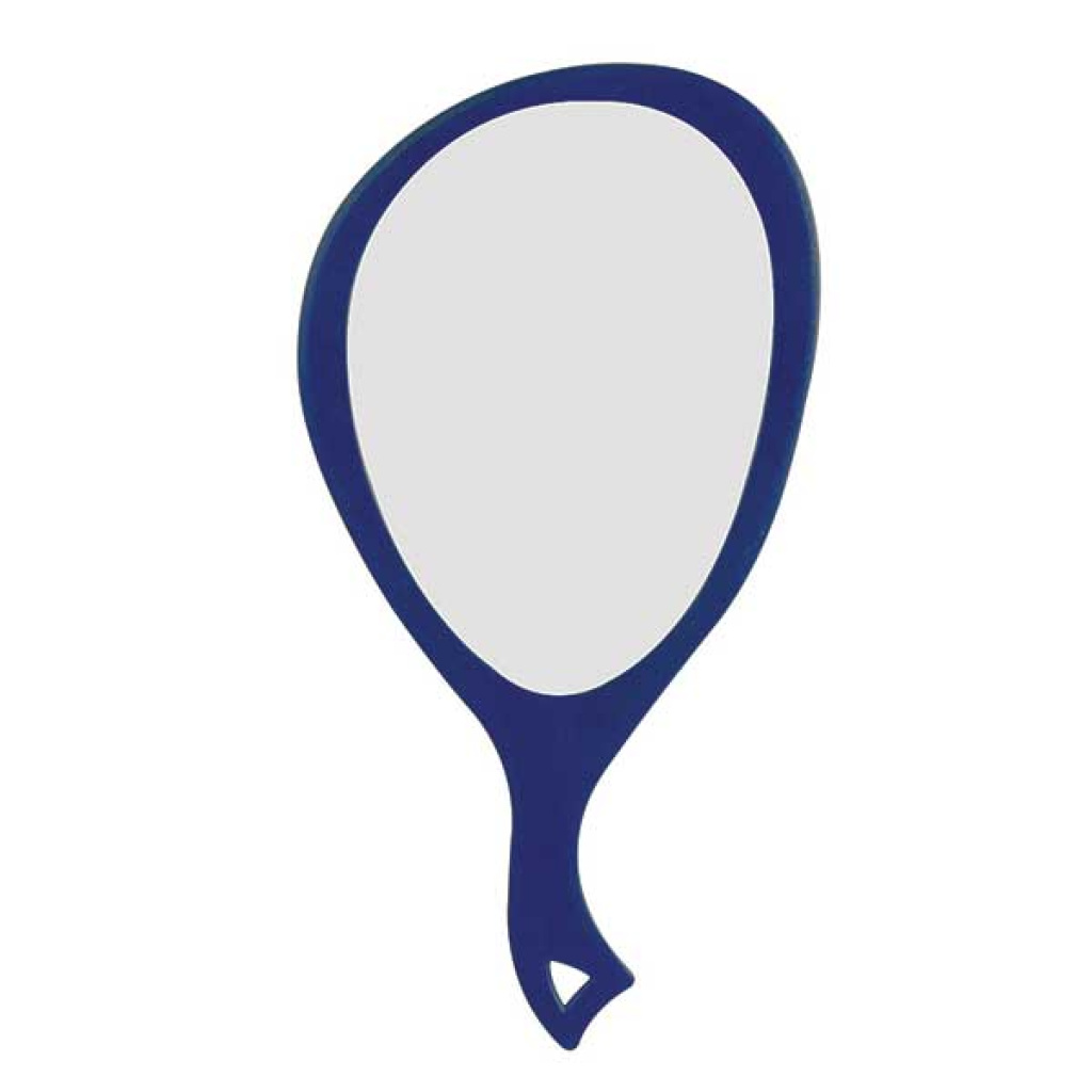 HAND MIRROR(XXL)BLUE 10X19"(2DZ/CS)