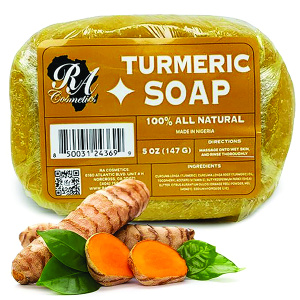 RA COSMETICS NATURAL SOAP 5OZ [TURMERIC]
