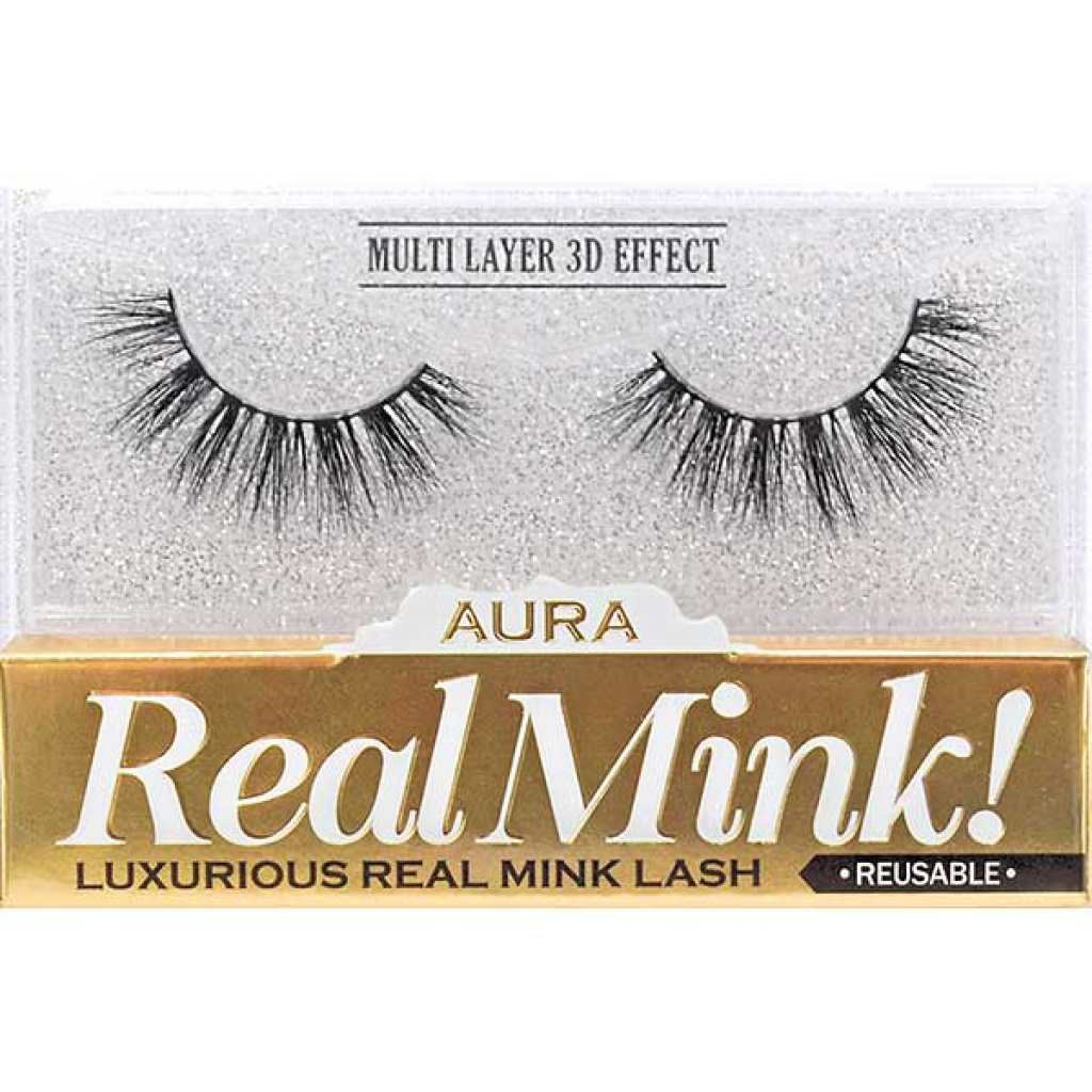 3D REAL MINK EYELASH [007 BLACK] (6/36/144)