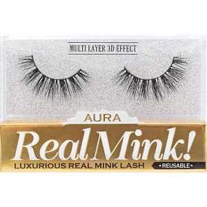 3D REAL MINK EYELASH [007 BLACK] (6/36/144)