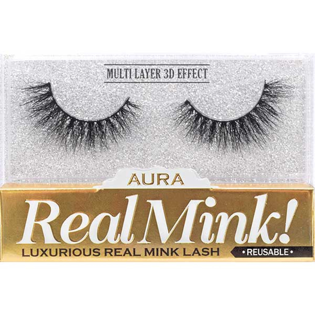 3D REAL MINK EYELASH [009 BLACK] (6/36/144)