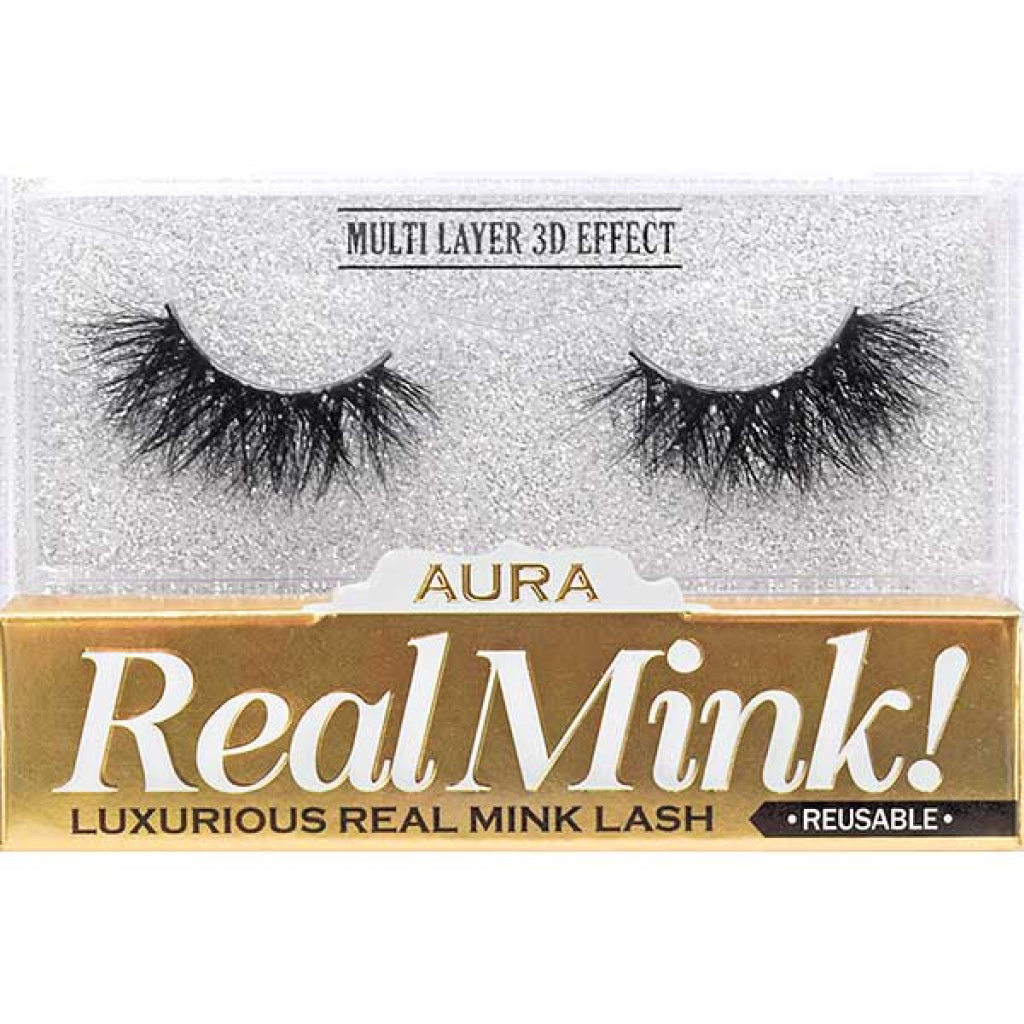 3D REAL MINK EYELASH [012 BLACK] (6/36/144)
