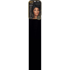 H/WRAP (25"X72") SOFT COTTON SPAN - BLACK (60PC/CS)