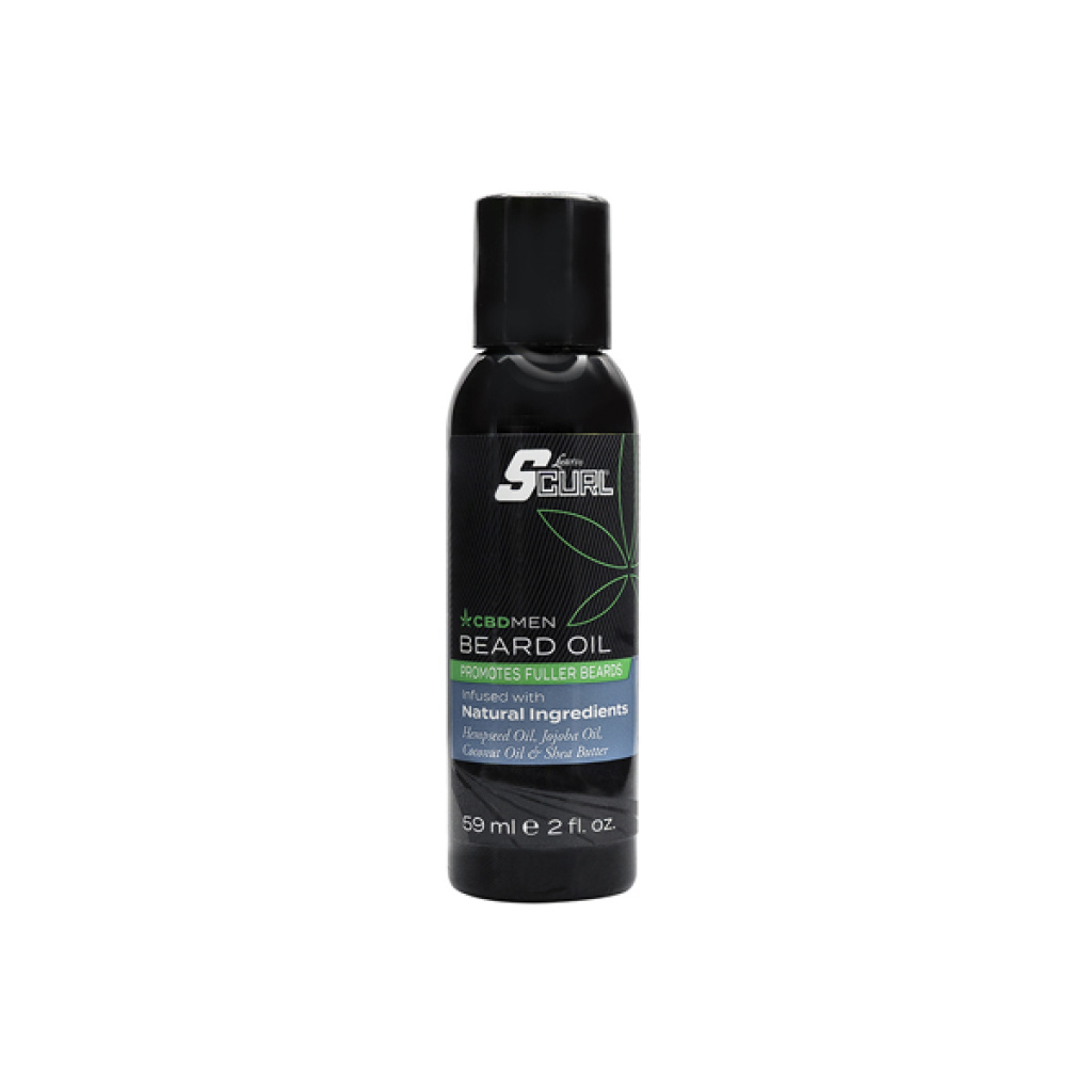 S CURL CBD BEARD OIL (2OZ) (36/CS)