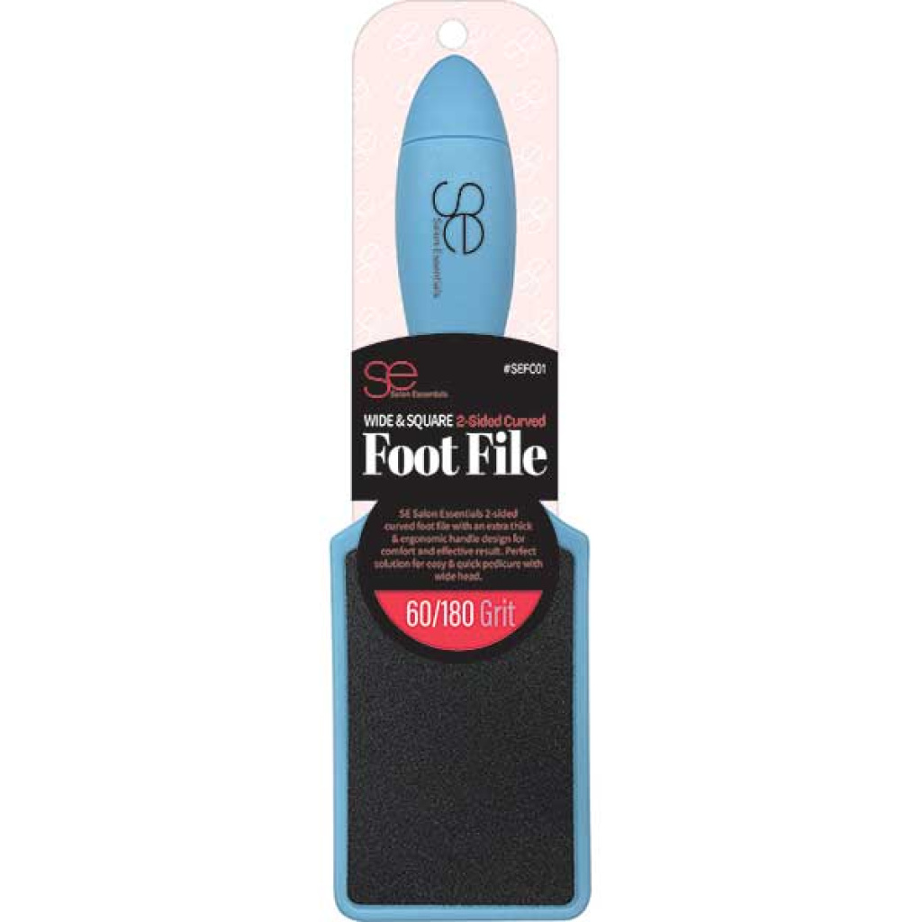 WIDE & SQUARE 2 SIDED CURVED FOOT FILE
