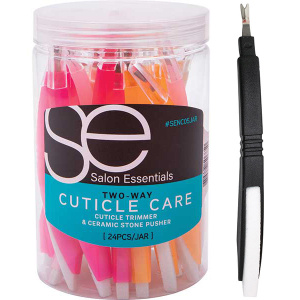 CUTICLE TRIMMER & CERAMIC REMOVER (24PC/JAR)