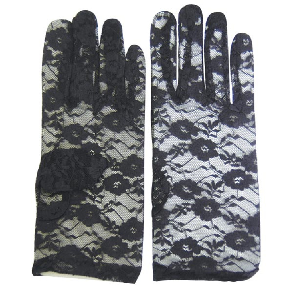 LACE GLOVE BLACK [WRIST] (600/CS)