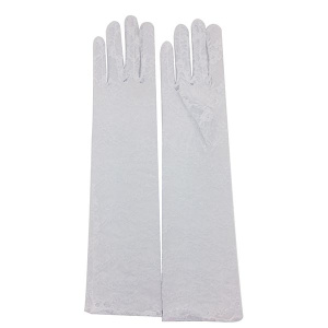 LACE GLOVE WHITE [ELBOW] (600/CS)