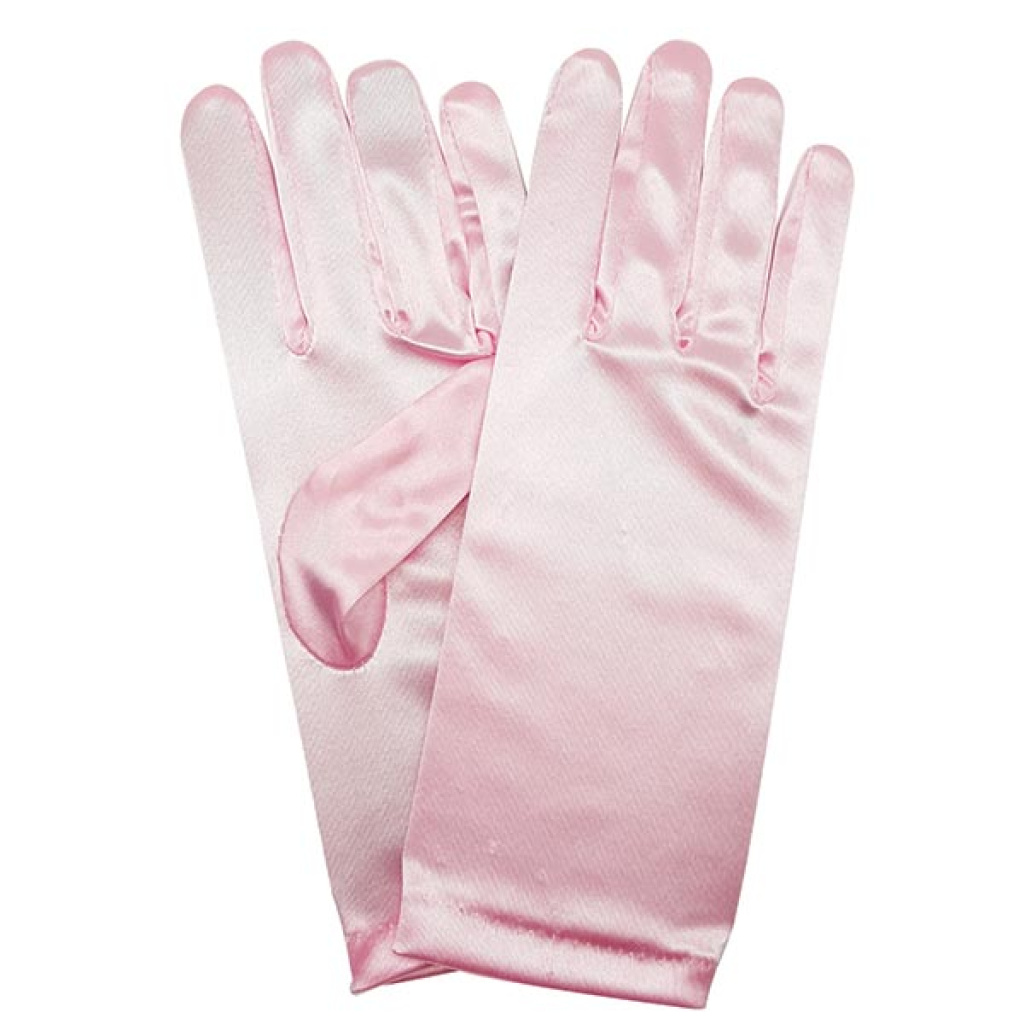 SATIN GLOVE PINK [WRIST] (120PC/CS)