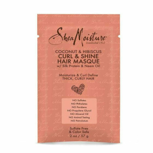 SheaMoisture: Coconut & Hibiscus Curl & Shine Hair Masque 2.0oz