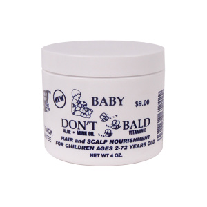 SSG BABY DON'T BE BALD NOURISHMMENT (4OZ) [HAIR & SCALP] (24/CS)