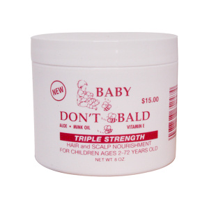SSG BABY DON'T BE BALD NOURISHMMENT (8OZ) [TRIPLE STRENGTH] (24/CS)